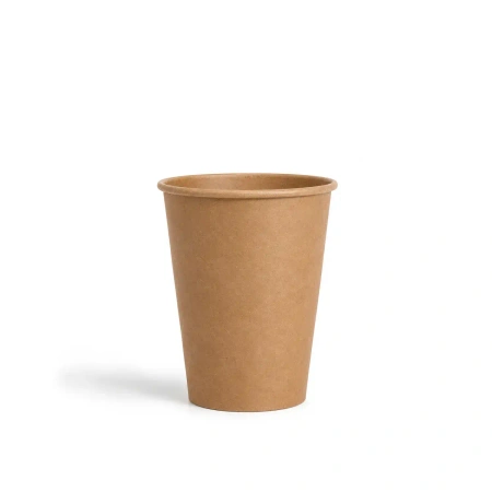 Papírový kelímek kraft 250 ml, ø 80 mm 50 ks.