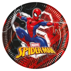 Papírové talíře „Spider-Man“, 23 cm, 8 ks