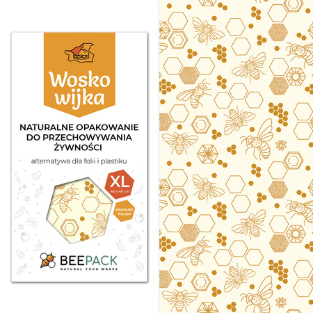 Voskovka "Včely" velikost "XL" 40 x 48 cm 1 ks.
