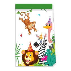 Papírové sáčky „Jungle“ 16 × 22 cm, 4 ks