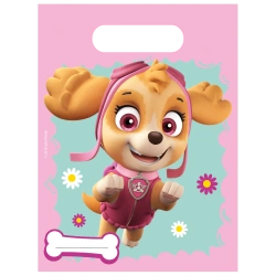 Foliové sáčky "Tlapková patrola Skye & Everest" 17 x 23 cm 6 ks.