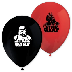 Latexové balonky „STAR WARS“ 28 cm, 8 ks