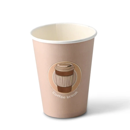 Papírový kelímek disperzní "Coffeebreak" 350 ml, ø 90 mm 50 ks.