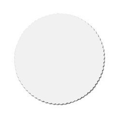 Podkładki tekturowe pod tort białe 30 cm 100 szt.