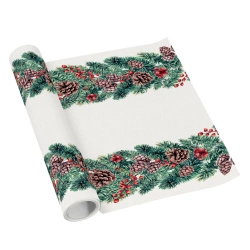 Papírový běhoun PREMIUM v roli, "Winter Branches", 40 cm x 5 m, 1 ks.