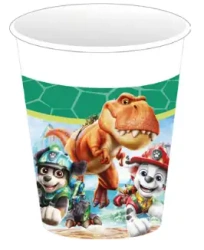 Papírový kelímek „Tlapková patrola Dino“ 200 ml 8 ks