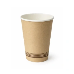 Papírový kelímek kraft disperze 250 ml, ø 80 mm, 50 ks.