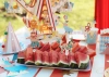 Dekorace na muffiny „Cirkus“, 9–11,5 cm, mix, 6 ks