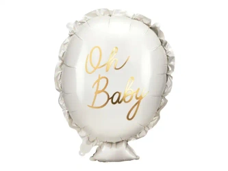 Fóliový balónek „Oh Baby“, 53 × 69 cm, 1 ks