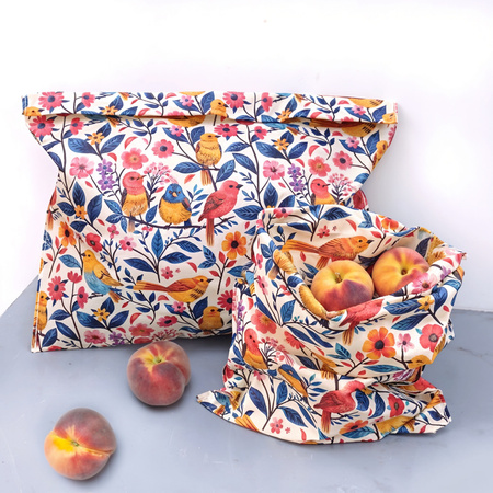 Voskové sáčky „Ptáčci“ XL 36×32 cm, 1 kus