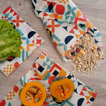 Wax "Geometrie" Pack 1 x "S", 1 x "M", 1 x "L" 3 ks.