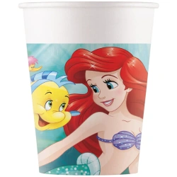 Papírový kelímek „Ariel Malá mořská víla“ 200 ml 8 ks