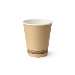 Papírový kelímek kraft disperze 100 ml, ø 60 mm, 50 ks.