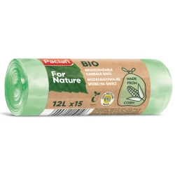 BIO pytle na odpad For Nature Paclan – 12 l, 15 ks
