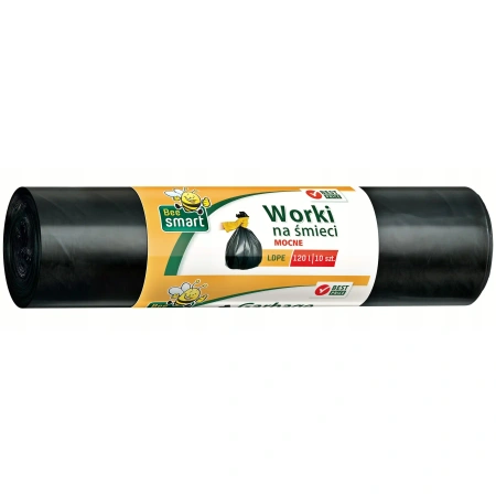 Odpadkové pytle Bee Smart, Paclan 70 x 110 cm, 120L, 10 ks
