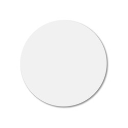 Celulózové dortové polevy bílé 21 cm 300 ks.