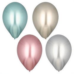 Balóny "Shiny" mix velké 33 cm 4 ks.
